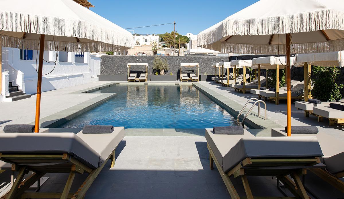 The Noverian Bios Santorini Boutique Hotel Fira  Extérieur photo