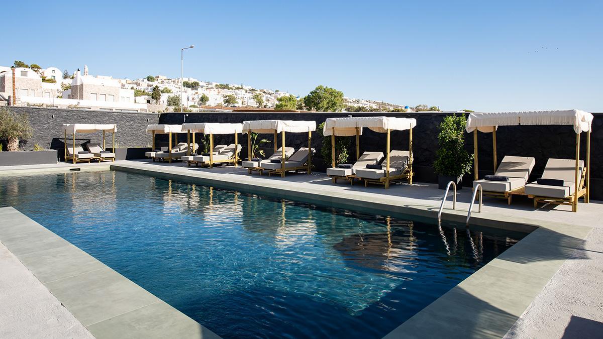 The Noverian Bios Santorini Boutique Hotel Fira  Extérieur photo