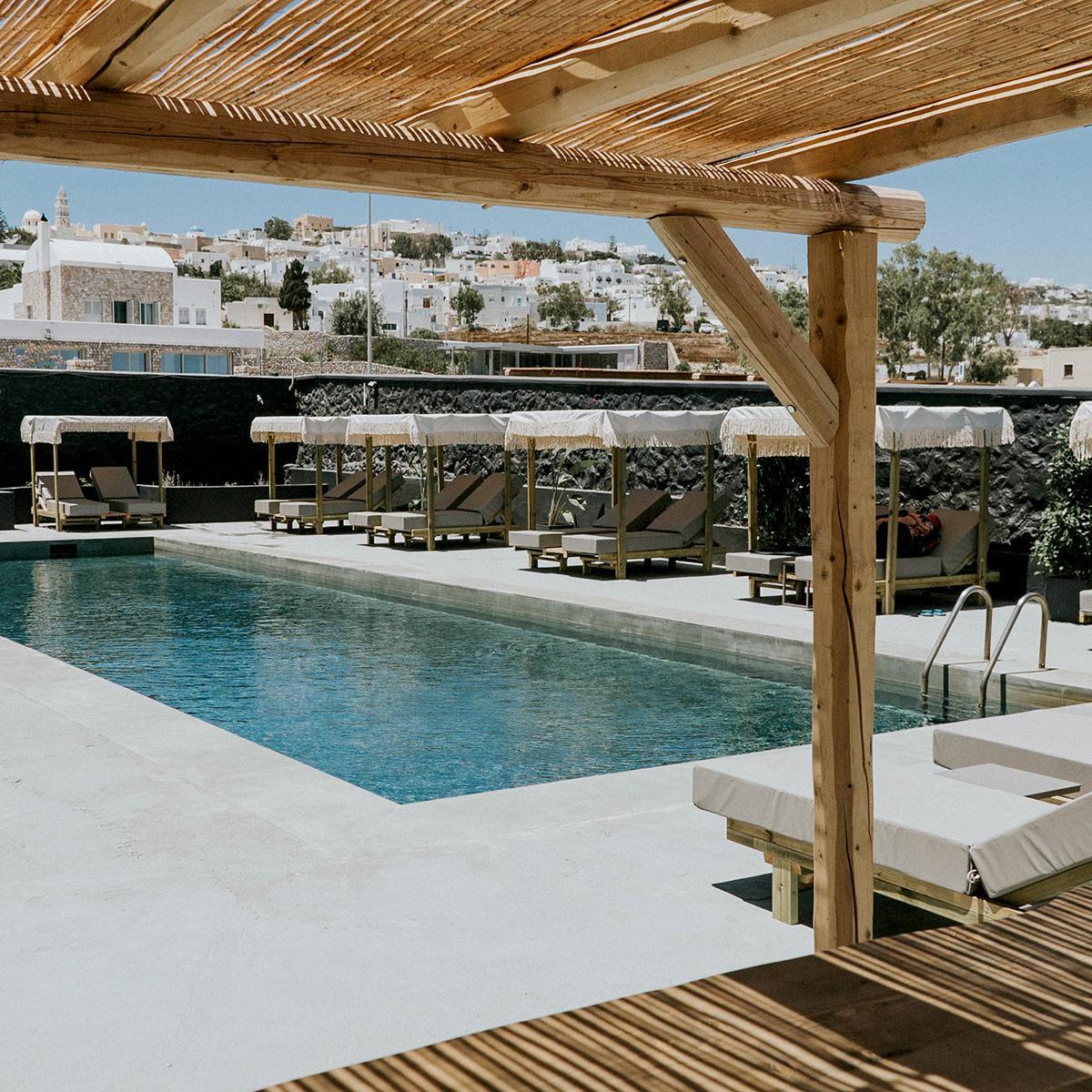 The Noverian Bios Santorini Boutique Hotel Fira  Extérieur photo