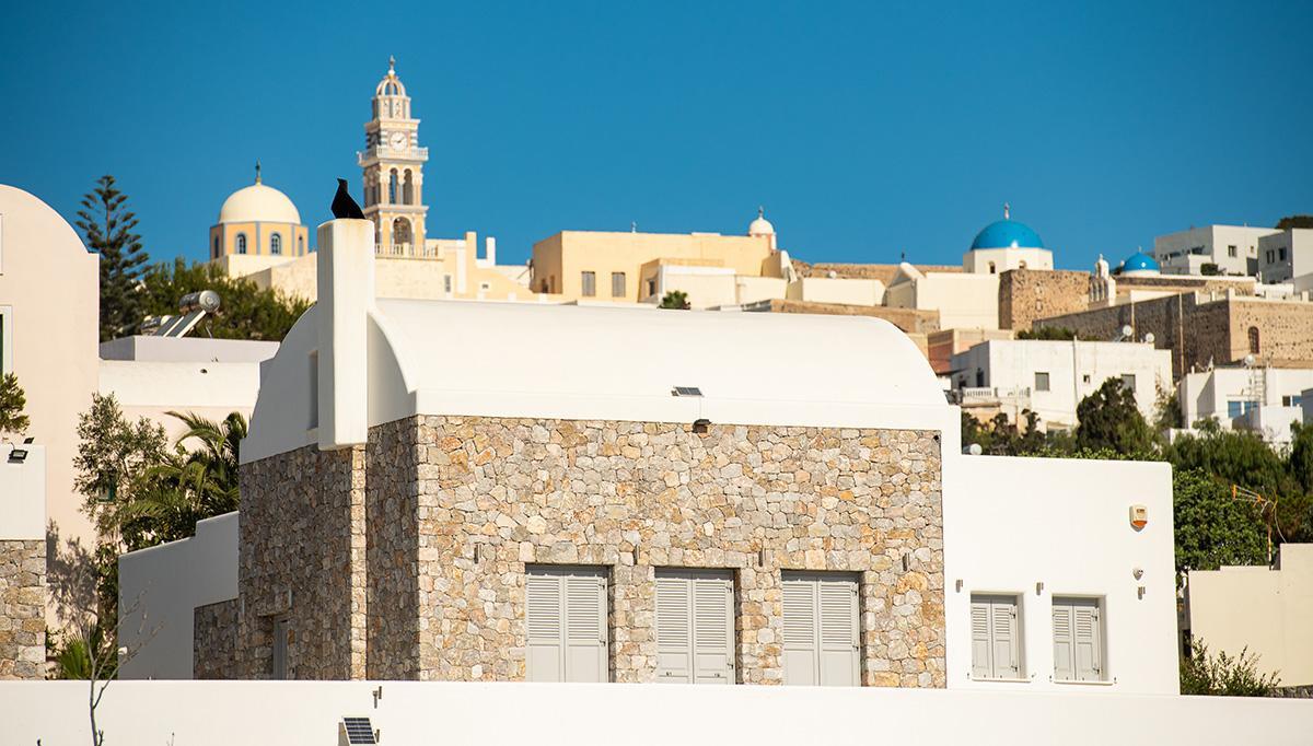 The Noverian Bios Santorini Boutique Hotel Fira  Extérieur photo